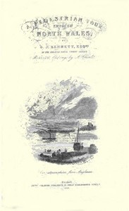 The Pedestrian's Guide through North Wales  A tour performed in 1837
