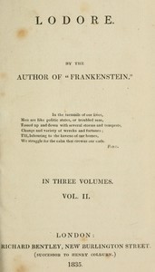 Lodore, Vol. 2 (of 3)