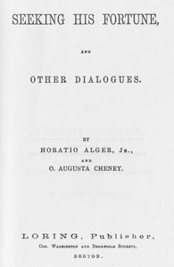 Seeking his fortune, and other dialogues
