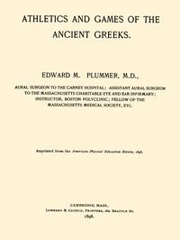Athletics and Games of the Ancient Greeks
