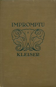 "Impromptu"; or, How to Think on Your Feet