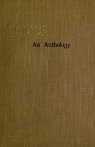 Ioläus: An Anthology of Friendship