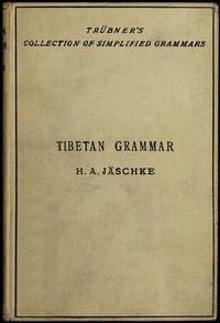 Tibetan Grammar