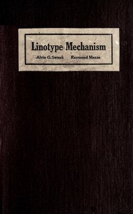 Linotype mechanism