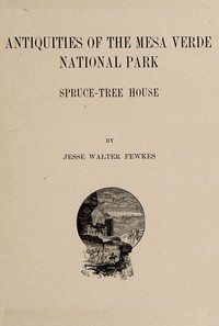 Antiquities of the Mesa Verde National Park