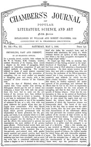 Chambers's journal of popular literature, science, and art, fifth series, no. 122, vol. III, May 1, 1886
