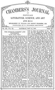Chambers's Journal of Popular Literature, Science, and Art, fifth series, no. 124, vol. III, May 15, 1886