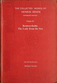 The collected works of Henrik Ibsen, Vol. 09 (of 11)