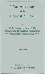 The anatomy of the domestic fowl