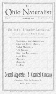 The Ohio Naturalist, vol. II, no. 2, December, 1901