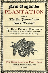 New-Englands plantation