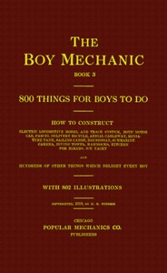 The boy mechanic, book 3