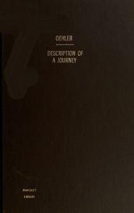Description of a journey and visit to the Pawnee Indians