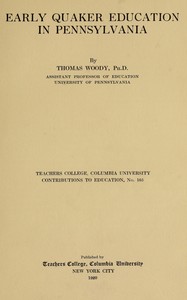 Early Quaker education in Pennsylvania