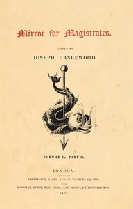 Mirror for Magistrates, Volume 2, Part 2