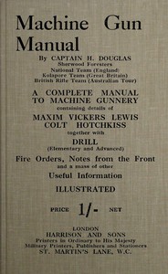 Machine gun manual
