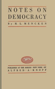 Notes on democracy