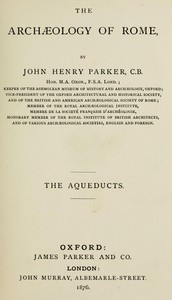The archæology of Rome, Part 8
