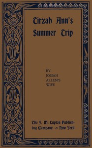 Tirzah Ann's summer trip, and other sketches
