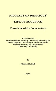 Nicolaus of Damascus' life of Augustus