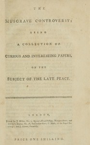 The Musgrave controversy