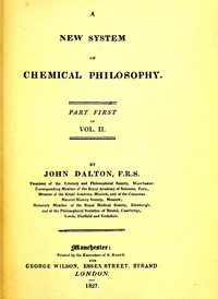 A new system of chemical philosophy, Volume 2, Part 1