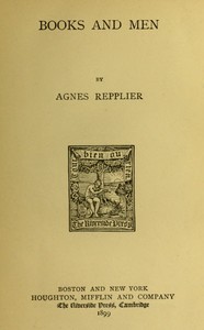 Books and men