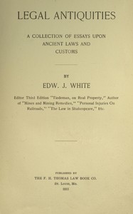 Legal antiquities