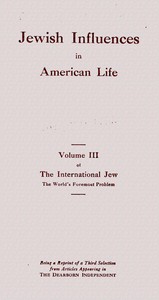 Jewish influences in American life
