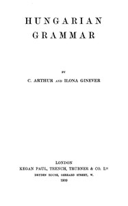 Hungarian grammar