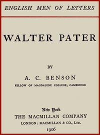 Walter Pater