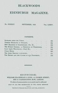 Blackwood's Edinburgh Magazine, Vol. 74, No. 455, September, 1853