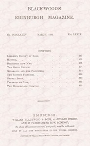 Blackwood's Edinburgh Magazine, Vol. 79, No. 485, March, 1856