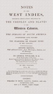Notes on the West Indies, vol. 2 of 2