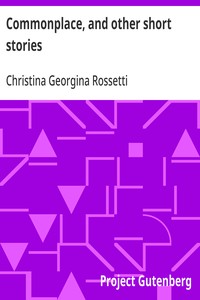 Commonplace, and other short stories
