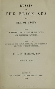 Russia on the Black Sea and Sea of Azof