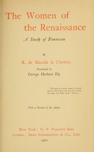 The women of the Renaissance