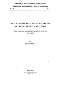 The earliest historical relations between Mexico and Japan