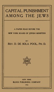 Capital punishment among the Jews