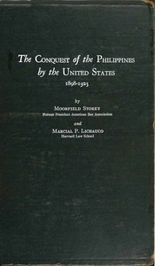 The conquest of the Philippines by the United States, 1898-1925