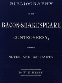 Bibliography of the Bacon-Shakespeare controversy