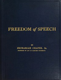 Freedom of speech