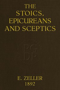 The Stoics, Epicureans and Sceptics