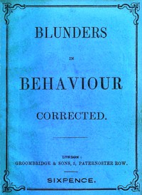 Blunders in behaviour corrected