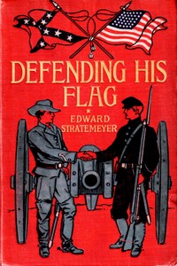 Defending his flag