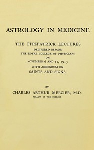 Astrology in medicine