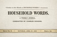Household words, No. 5, April 27, 1850