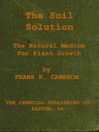 The soil solution