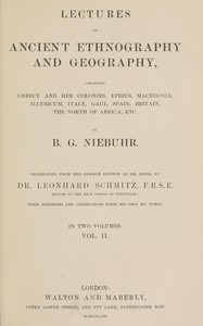 Lectures on ancient ethnography and geography, volume 2 (of 2)