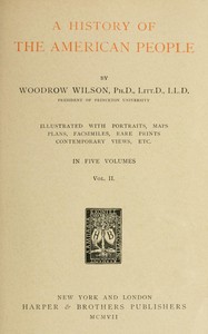 A history of the American people, Vol. 2 [of 5]